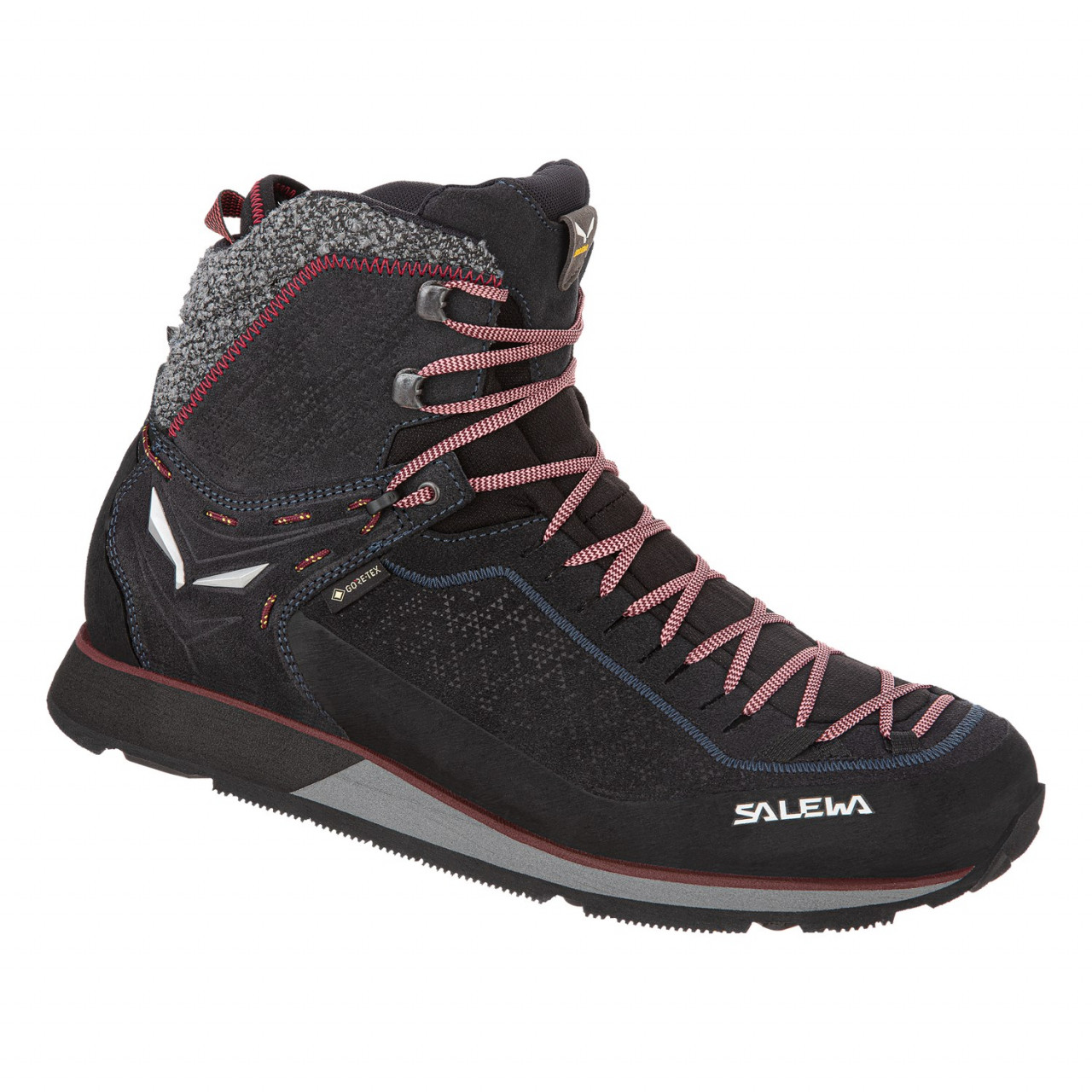 Tênis de caminhada Salewa Mountain Trainer 2 Inverno GORE-TEX® Mulher Pretas/Marrom 648RHNGZX